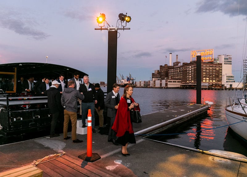 Harbor tour and museum reception 1