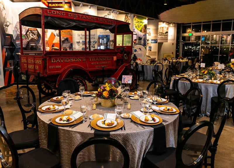 Harbor tour and museum reception 2