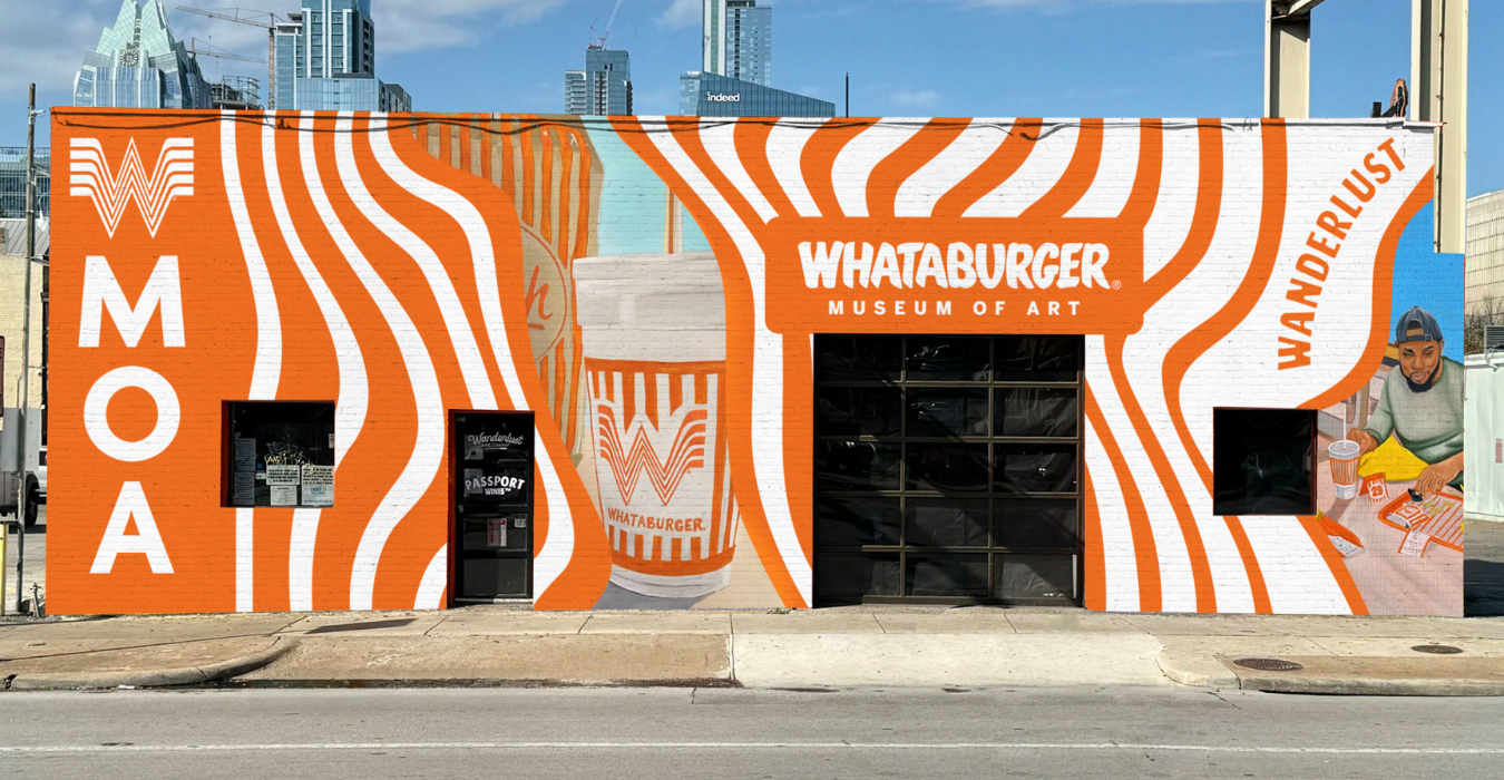 Celebrating its 75th anniversary, Whataburger brought its digital fan art to life with a physical gallery at SXSW