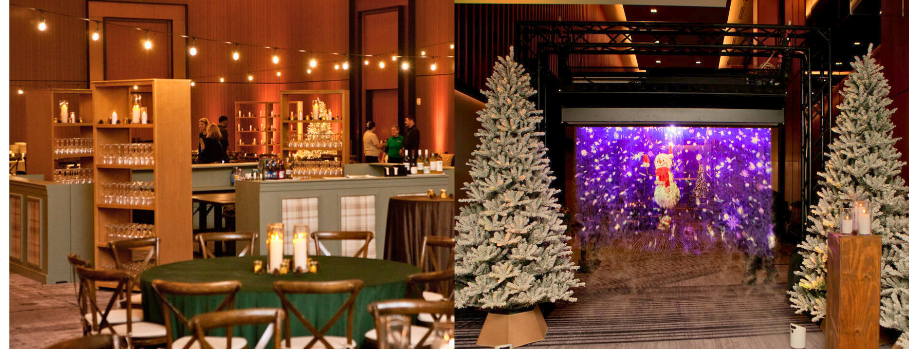 From December 9th to 11th at Omni Boston Hotel at the Seaport, this Evergreen Cottage themed event was repeated, showcasing the teams ability to flip a room in just 90 minutes.