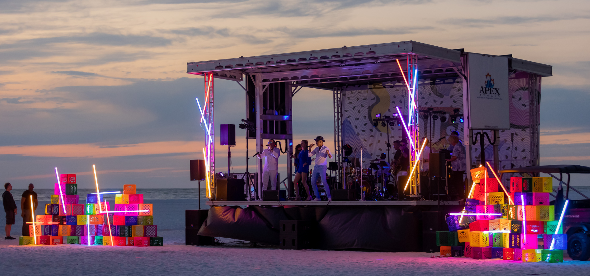 Stage Design with LED Tubes